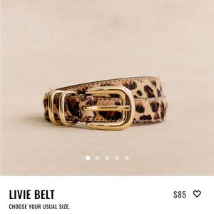 Sezane belt size 95